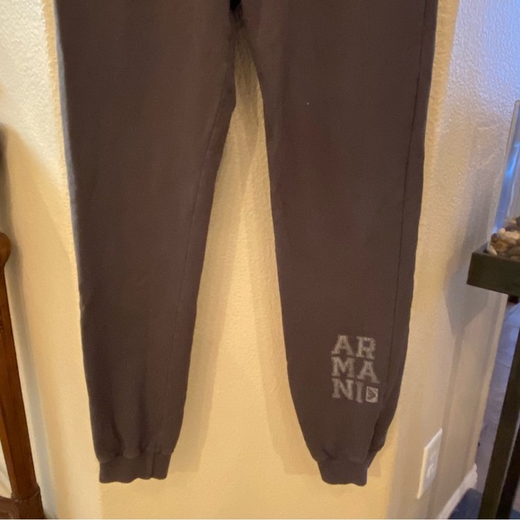 ARMANI JUNIOR Gray Jogger Sweatpants Size 14 Yrs-Unisex - Picture 3 of 8
